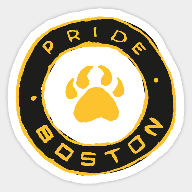 Boston Priiiide 02 Sticker by Very Simple Graph